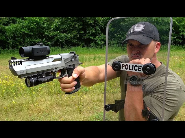 testing a transparent shield